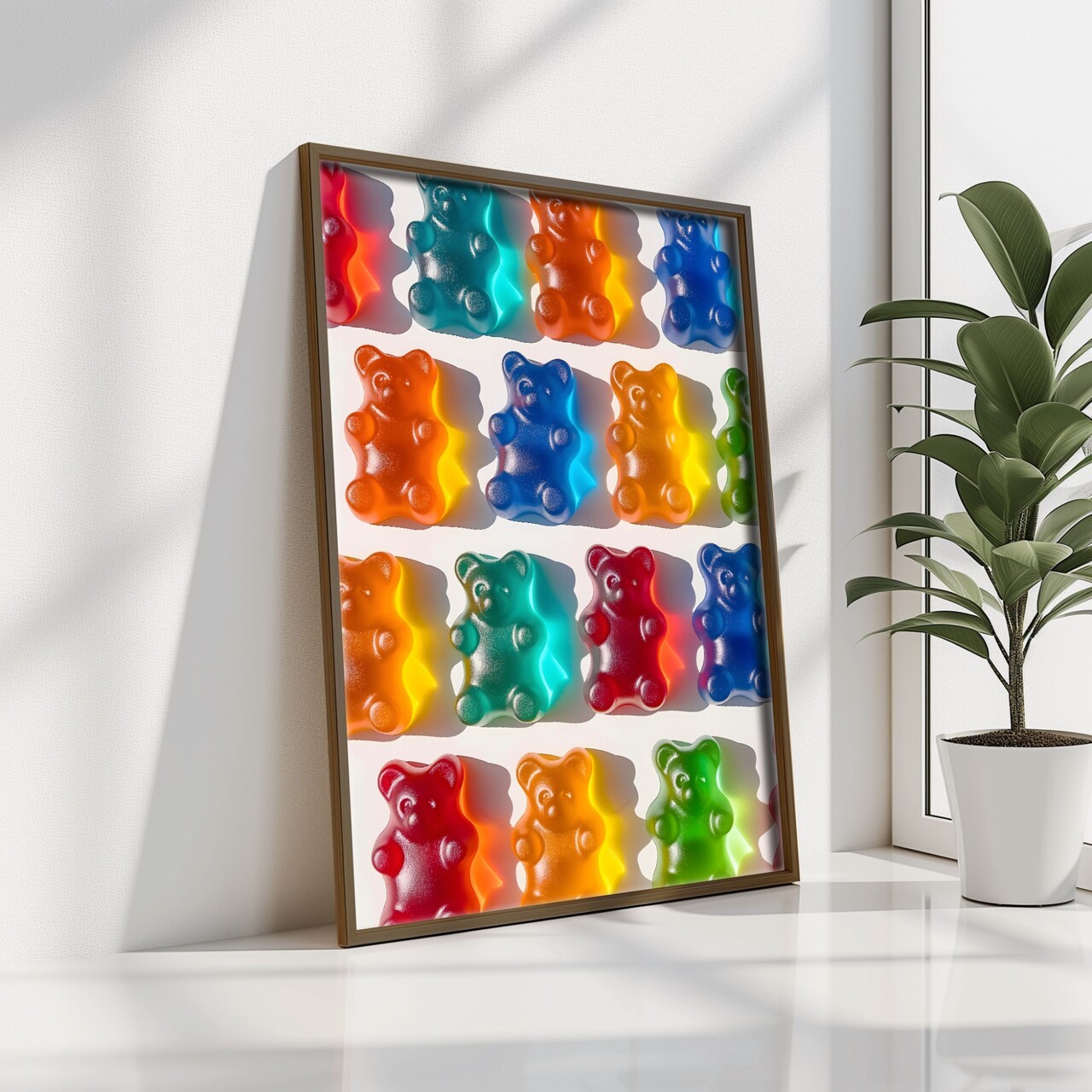 Tablou decorativ, GE247-L, Lemn, Multicolor - view 3