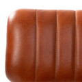 Scaun Lumbar, Homla, 52x46x78 cm, piele/metal, maro