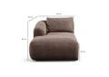 Coltar, Atelier del Sofa, 560ARE5249, Cadru: LEMN/PAL, Maro/Alb