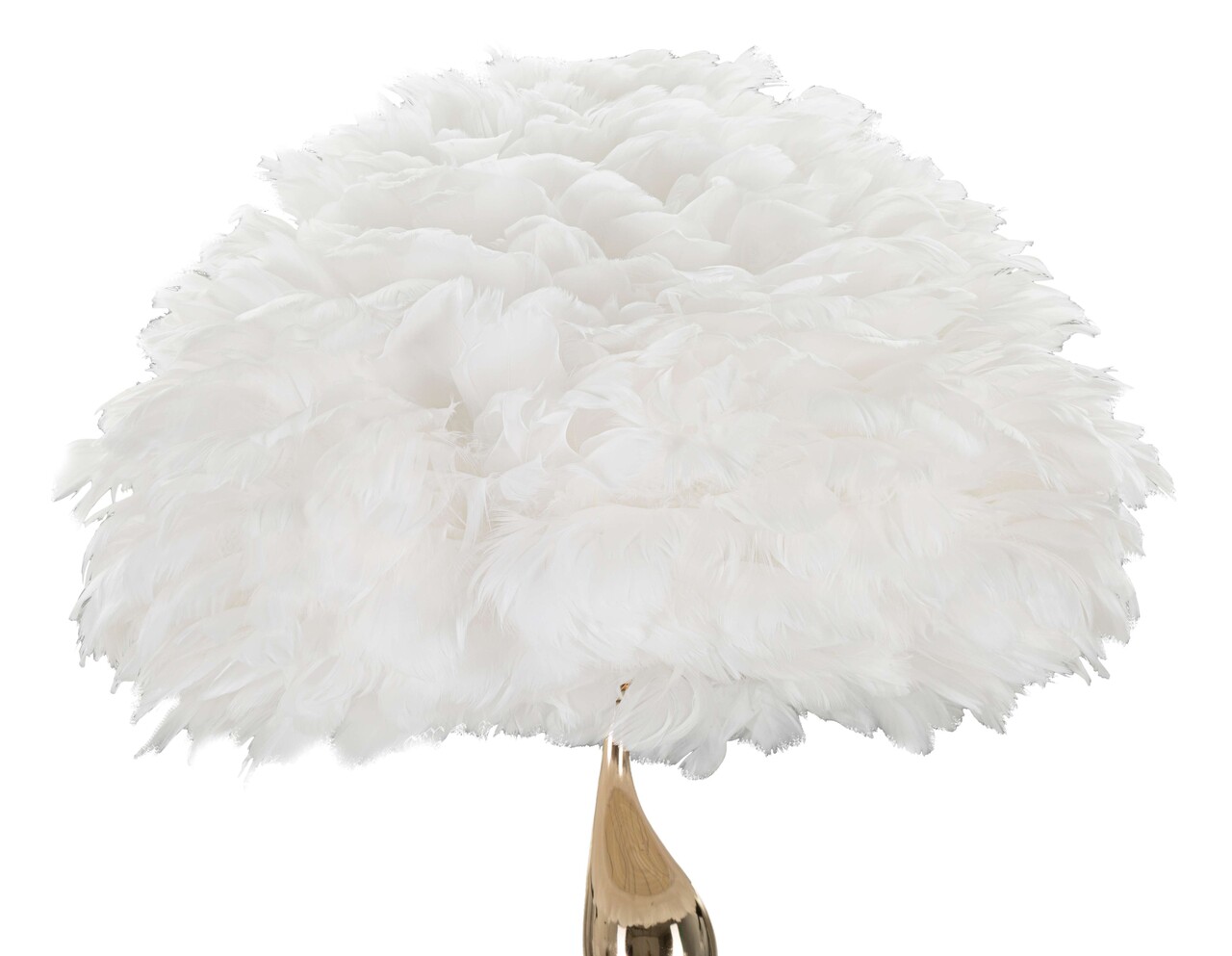 Lampadar Slim, Mauro Ferretti, 1 x E27, 40W, 50x165 cm, fier/textil, auriu/alb