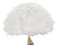 Lampadar Slim, Mauro Ferretti, 1 x E27, 40W, 50x165 cm, fier/textil, auriu/alb