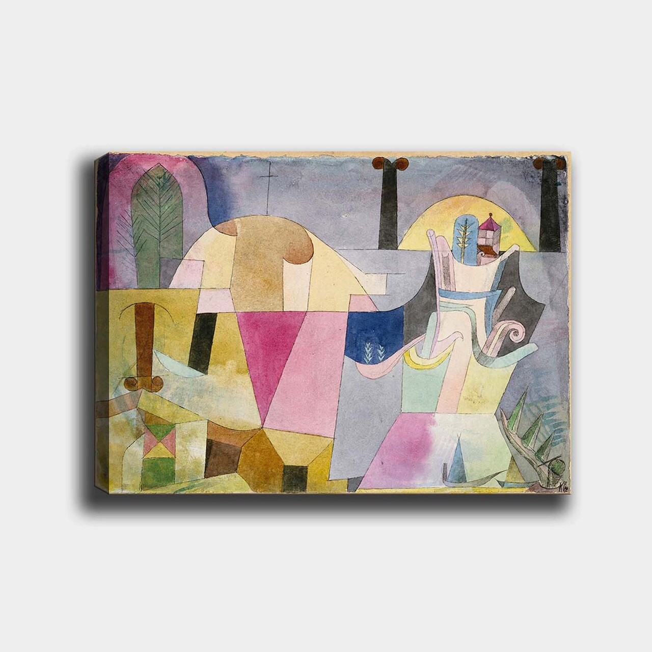 Tablou decorativ, 751011922_70100, Cadru: 100% LEMN (grosime: 3 cm), Multicolor - view 2