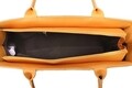Geanta Juicy Couture 105, 40x12x25 cm, piele ecologica, galben