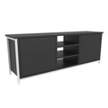 Comoda TV, Retricy, Otis, 140x35.3x50.8 cm, PAL, Alb / Antracit