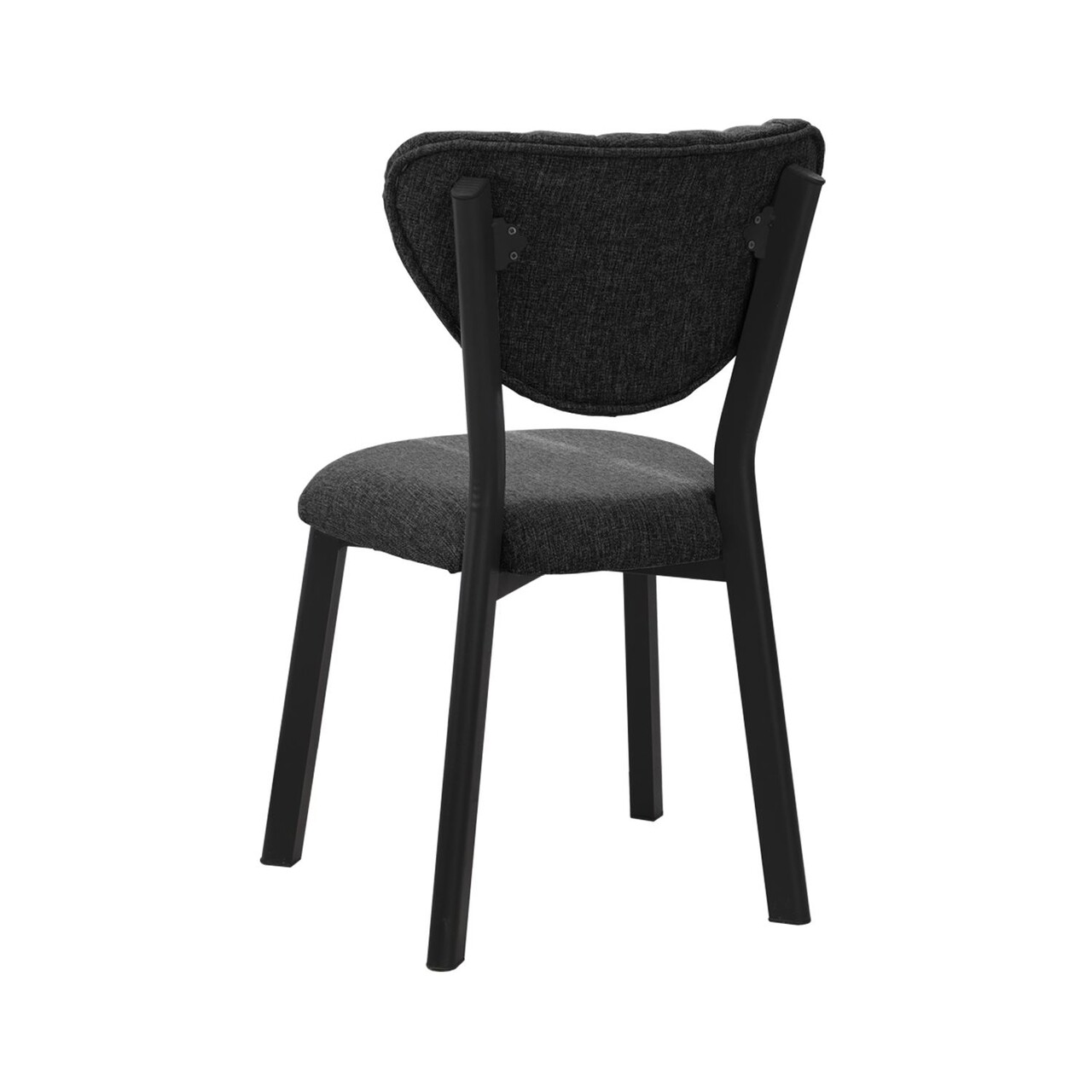 Scaun, Hanah Home, Elma, 47x85x45 cm, Antracit - view 6