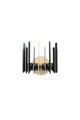 Aplica de perete, FullHouse, 390FLH2112, MDF  , Negru