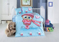 Lenjerie de pat pentru copii, Cute, Patik, Bumbac Ranforce