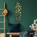 Decoratiune de perete, Olips 5, Metal, Dimensiune: 32 x 90 cm, Multicolor