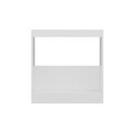 Dulap pentru bucatarie, Hanah Home, Minar, 80x87x58 cm, Alb / Antracit