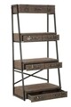 Biblioteca Travel, Mauro Ferretti, 86.5 x 55 x 181 cm, fier/MDF/piele ecologica