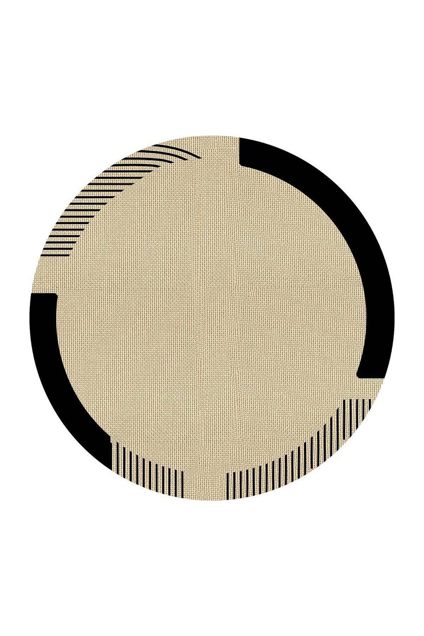 Covor, CLR-7219-278, 140x140 cm, Poliester, Paie — imaginea 2