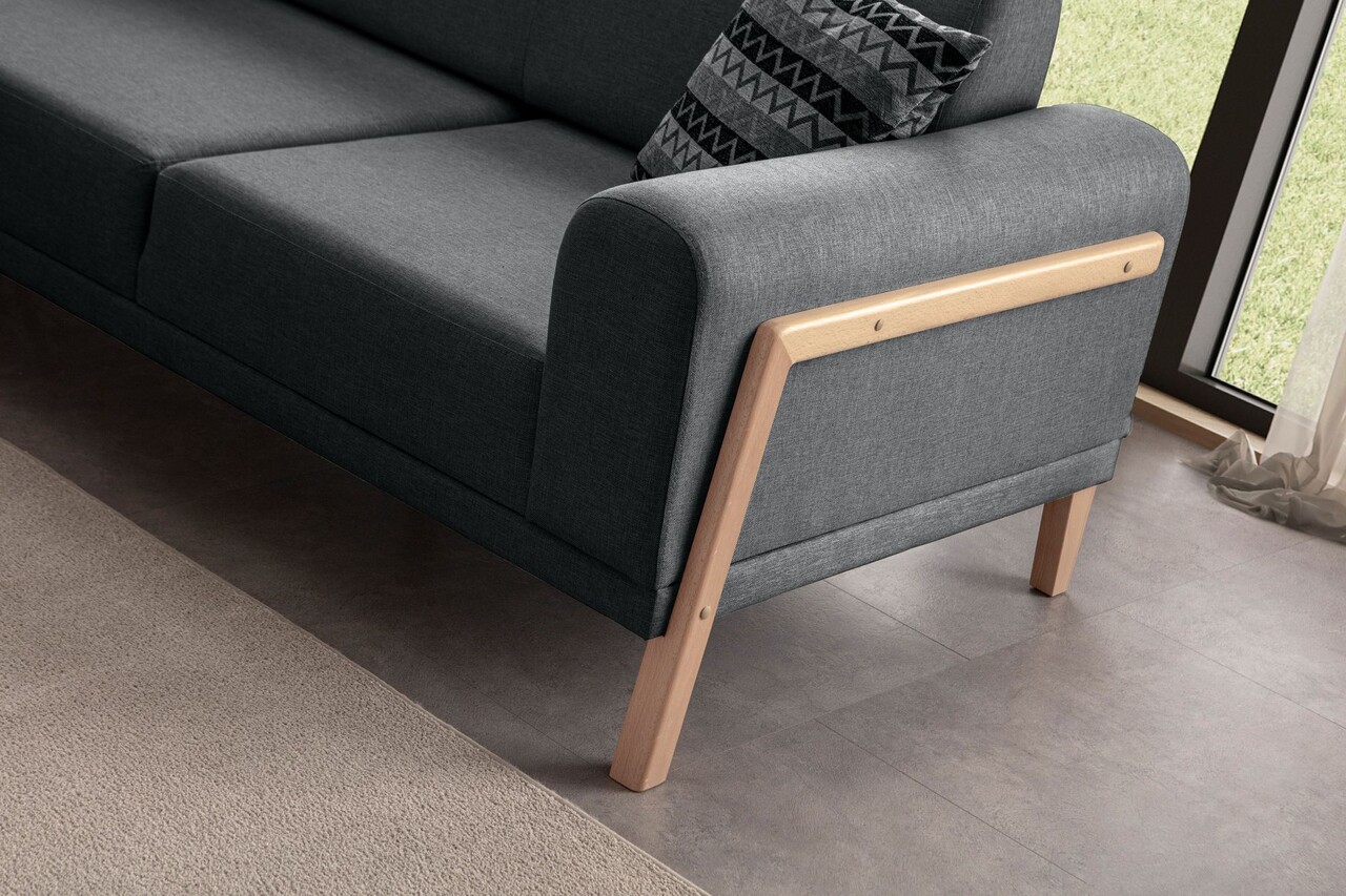 Coltar, Atelier del Sofa, 752EST1349, Lemn de carpen;PAL, Antracit - view 7