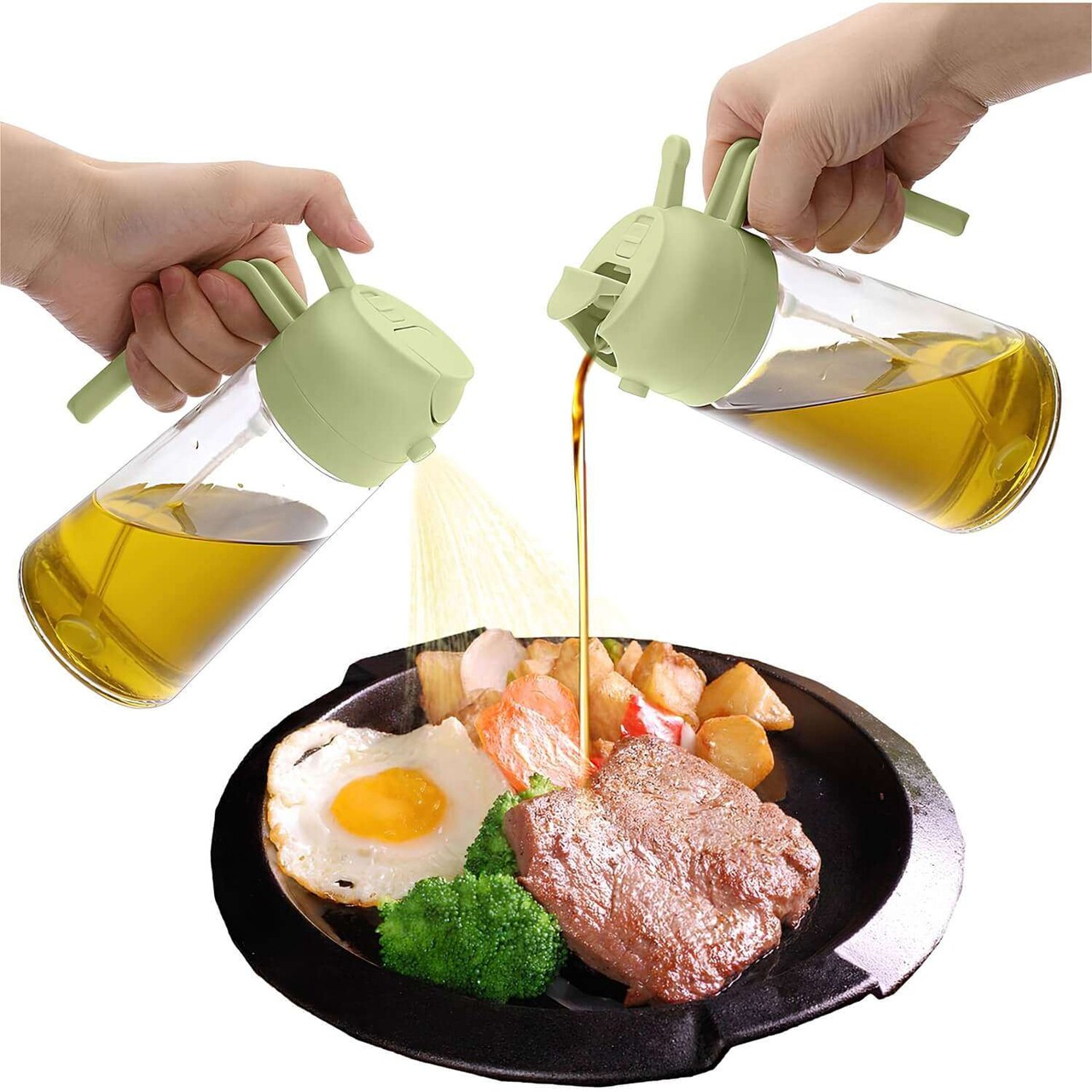 Set sticle dispenser ulei si otet, 241362, Multicolor - imagine 2