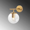 Aplica de perete, Fulgor, 942FLG2152, Metal, Auriu