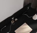 Birou ELTAP, Nevy, 120x60x75 cm, PAL/PVC, negru