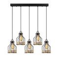 Lustra, Opviq, 892OPV1694, Metal, Negru
