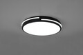 Plafoniera Tacoma, RL, 40x5.3 cm, 24W, 1x SMD, metal, negru mat