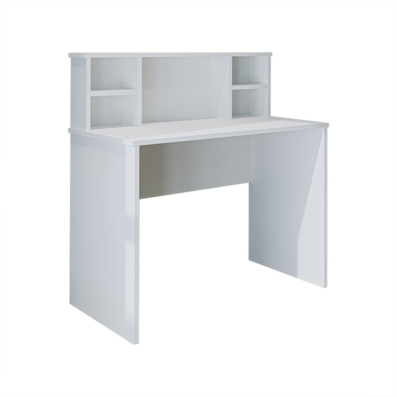 Birou, Hanah Home, 2634, 100x105.8x55 cm, PAL MELAMINAT, Alb — imaginea 5