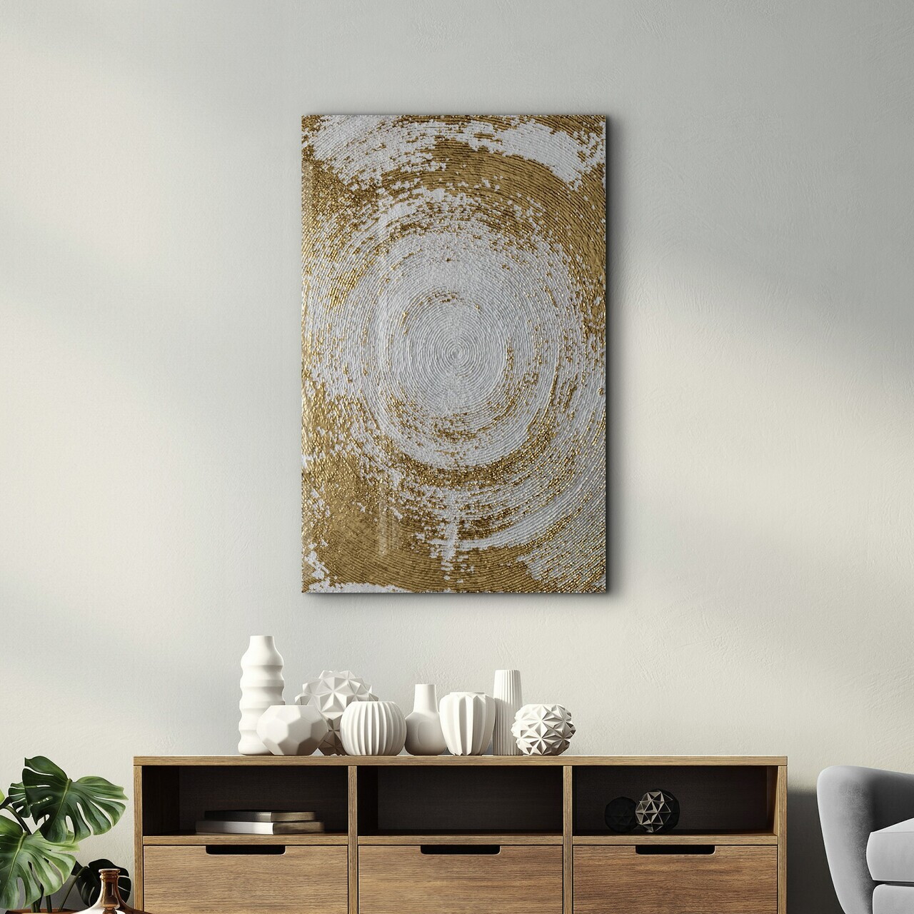 Tablou decorativ, CAM-5022, Dimensiuni: 70 x 110 cm, Multicolor — imaginea 3