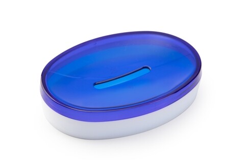Savoniera, Berrosi, Scarlet Blue, 13.3 x 9.4 x 2.8 cm, plastic, albastru