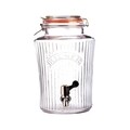 Dispenser pentru bauturi, Kilner, Vintage, 5 L, sticla, transparent