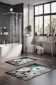 Set covorase de baie, Cartwright, CT-5378, Poliester, Multicolor