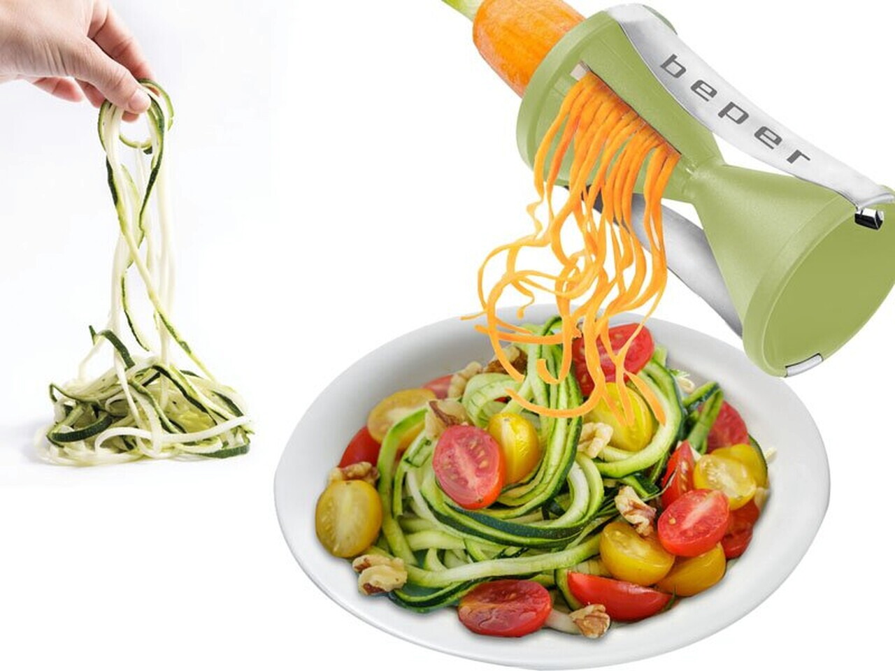 Spiralizator legume MD.236, Beper, plastic/inox