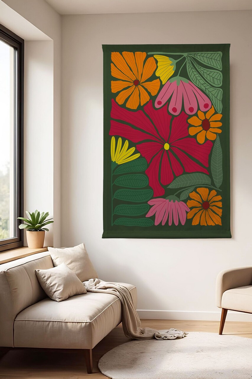 Tablou decorativ, Polybaby 3, Lățime: 100 cm Înălțime: 140 cm, Multicolor - view 2