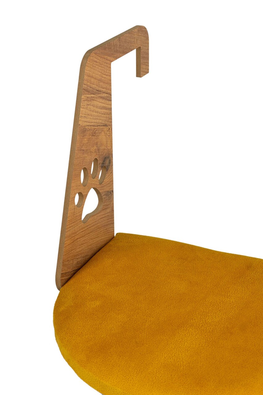 Pat pentru animale de companie, L'essentiel Maison, Radiator Bed, Galben - view 4