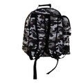 Rucsac pentru picnic 12 piese Lin, DKD Home Decor, 38x23x45 cm, gri