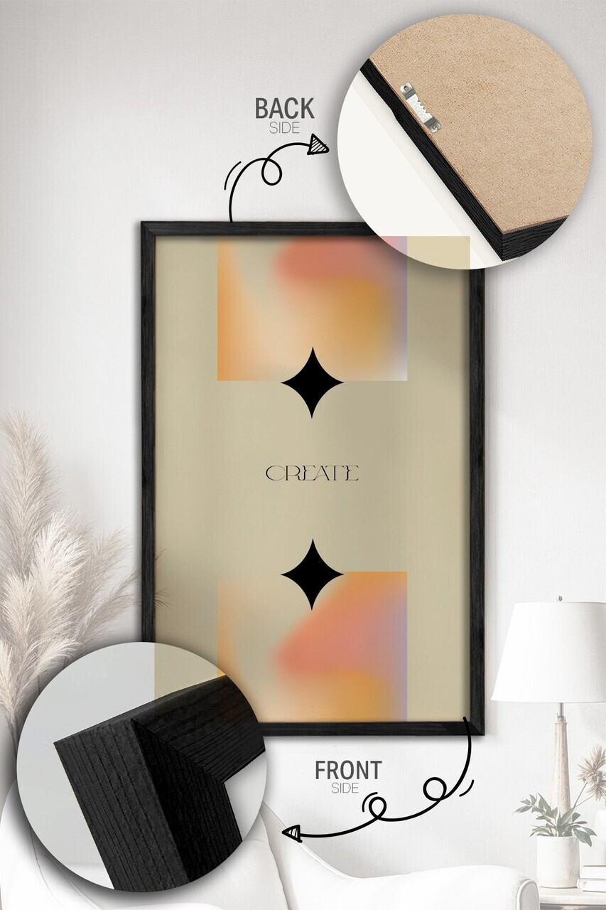 Tablou decorativ, Artnewclsyh21-5070, Lemn masiv, MDF, Multicolor - view 4
