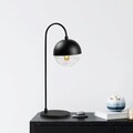 Lampa de masa, Fulgor, 942FLG1841, Metal, Negru