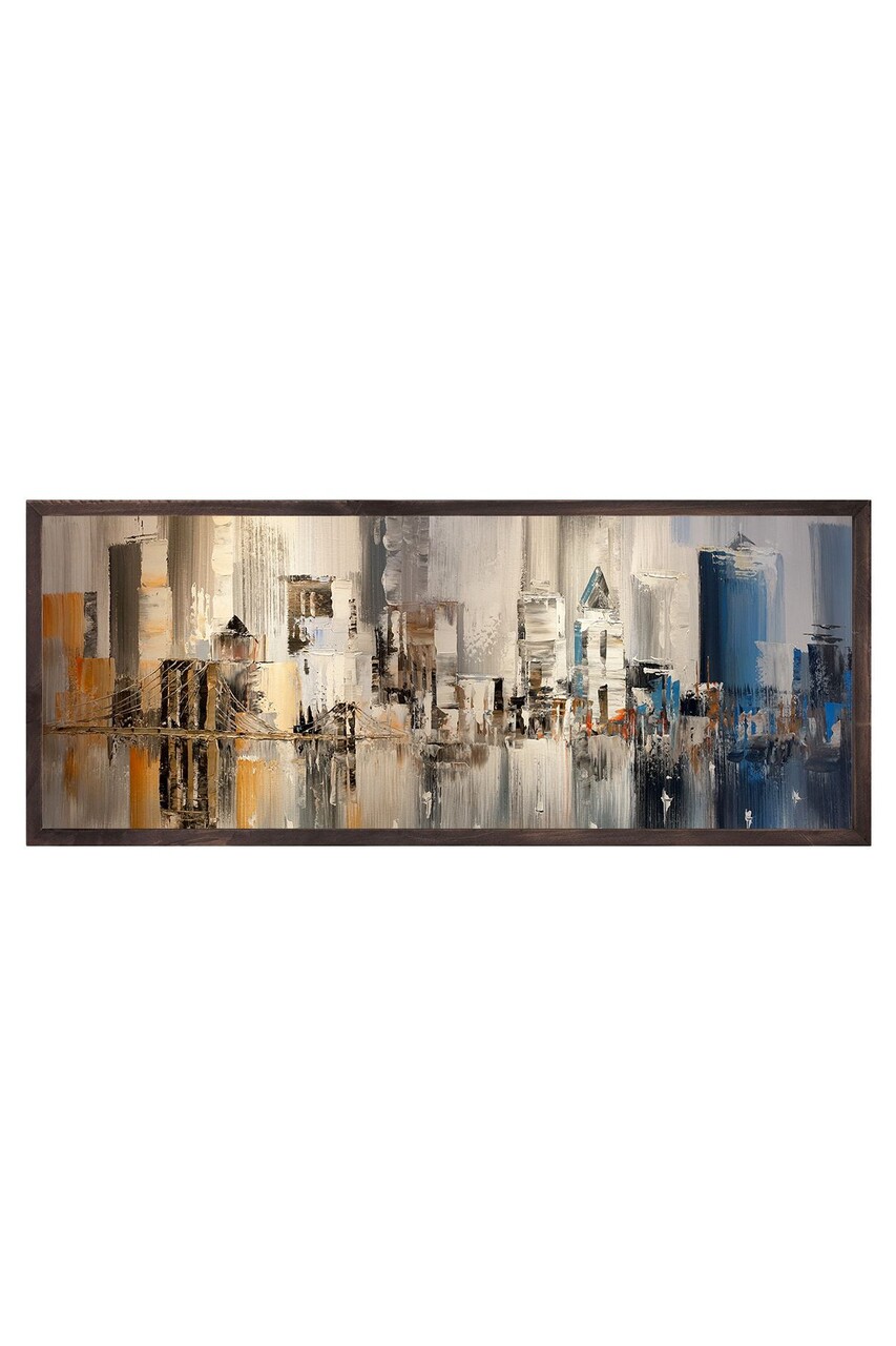 Tablou decorativ, Artsmdfyty61-12050, Vopsea: 100% MDF (grosime: 2,7 mm), Multicolor - view 2