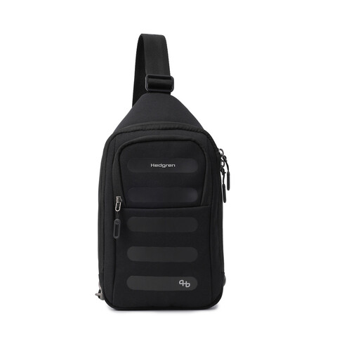 Geanta casual Sling, COMBY, Hedgren, 18x6.5x33 cm, poliester, negru