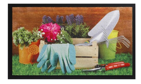 Covoras de intrare balad garden, decorino, 45x75 cm, poliamida, multicolor