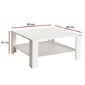 Masuta de cafea, Adore, Shp-690-Dd-1, Alb
