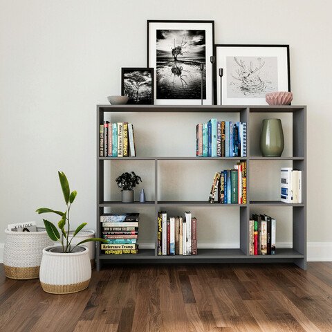 Corp biblioteca, Colman, Lavina, 152.2x25x119.6 cm, Antracit Colman