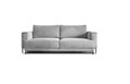 Canapea extensibila 4 locuri ELTAP, SO-DAL-04SO, Dalia, 248x84x95 cm, lemn/poliester, gri deschis