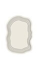 Covor, CLR-0000600-002, 100x250 cm, Poliester, Alb