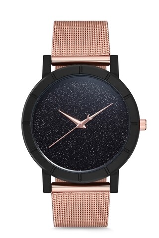 Ceas pentru dama APSV1 – A8931, Aqua Di Polo, metal/piele, negru/auriu