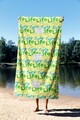 Prosop de plaja, Astacura, Enjoy Life 70, 70x130 cm, 70% poliester/30% poliamida, Multicolor
