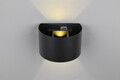 Aplica de perete pentru exterior Talent, RL, 15.8x10.9x9.6 cm, 0.5W, 2x SMD, metal, negru mat