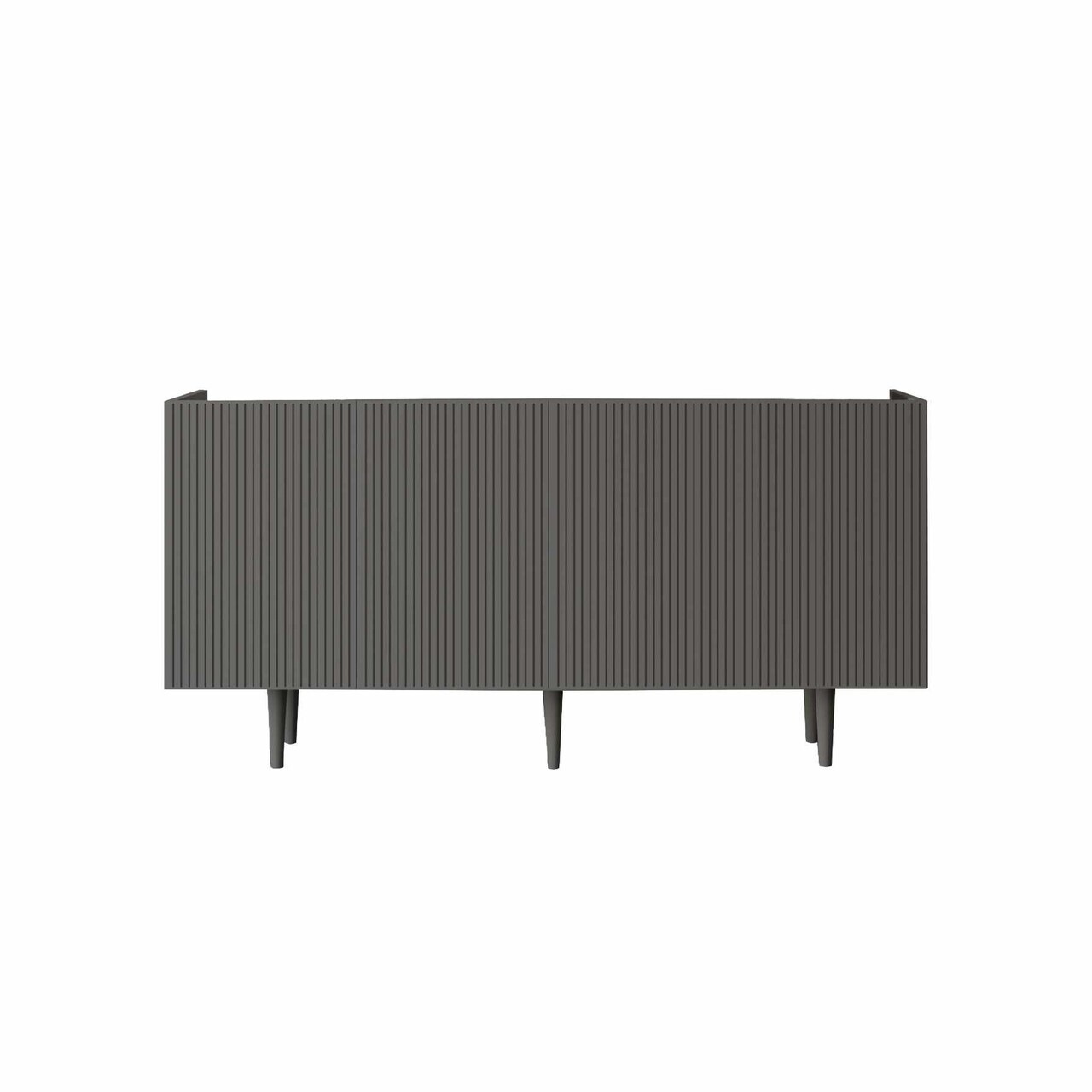 Consola, Hanah Home, Capella 160, 160x60x40 cm, MDF, Gri - view 4