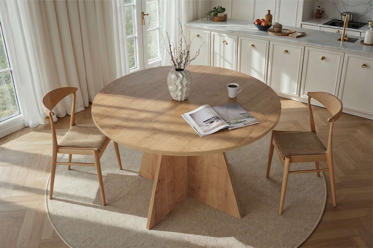 Masa, Hanah Home, Virella, 120x75x120 cm, Maro - view 2