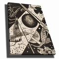 Tablou decorativ, 70100KANDINSKY009, Canvas, Lemn, Multicolor