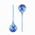 Set 2 picuratoare glob pentru udat plante InnovaGoods Aqua·Loon, 350 ml, sticla