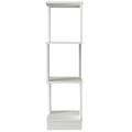 Suport pentru ghivece Levander, Talon, 35 x 35 x 120.4 cm, alb