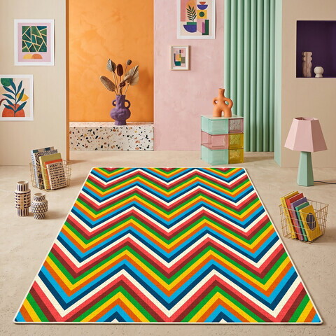 Covor, Picta Linea Djt HC, 80x150 cm, Multicolor