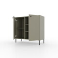 Comoda ADRK, Tili 2D 3P, 100.2x40.8x95 cm, PAL laminat, verde eucalipt