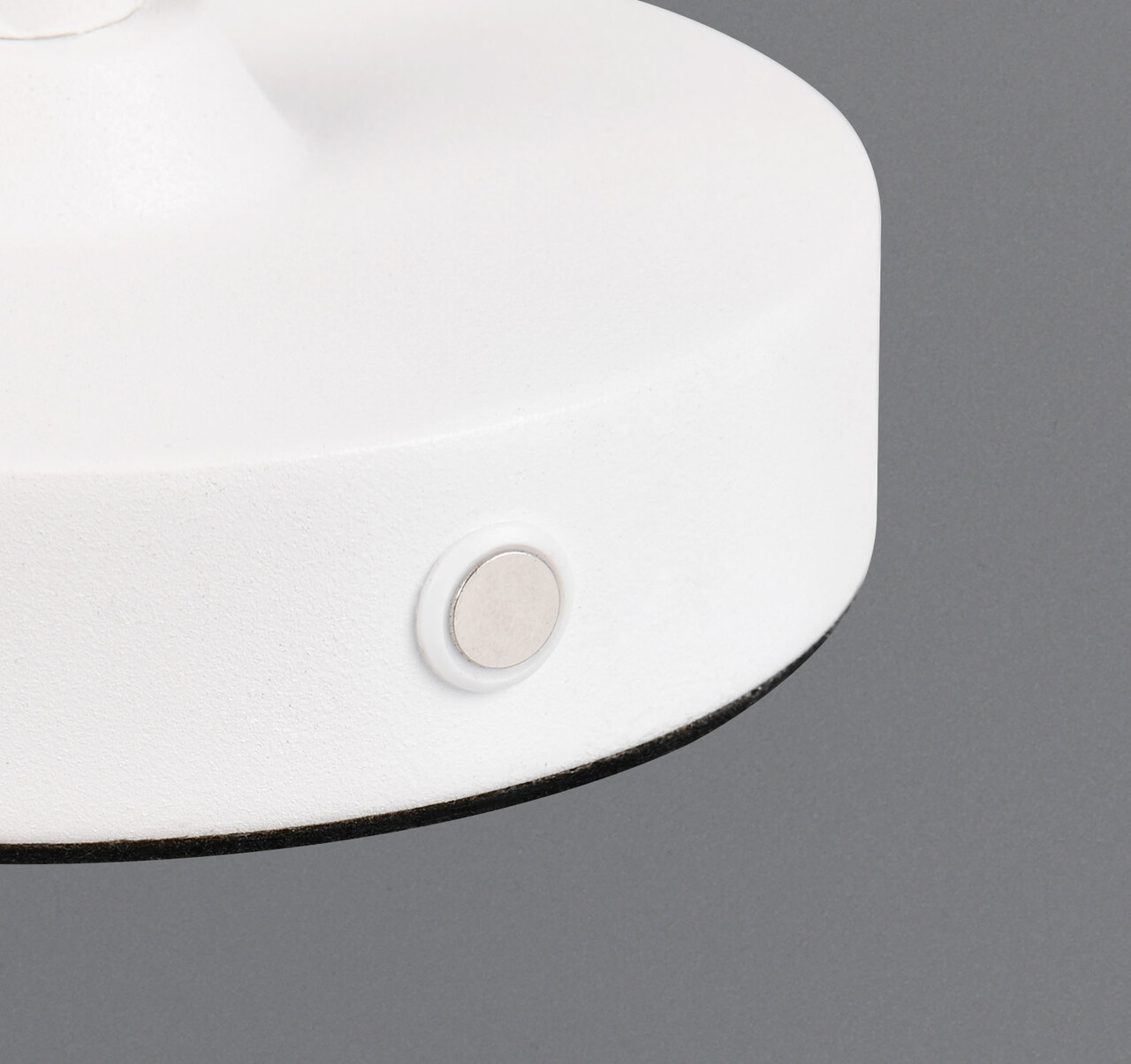 Lampa de masa Kenny, RL, 13x29 cm, 1.5W, 1x SMD, metal, alb